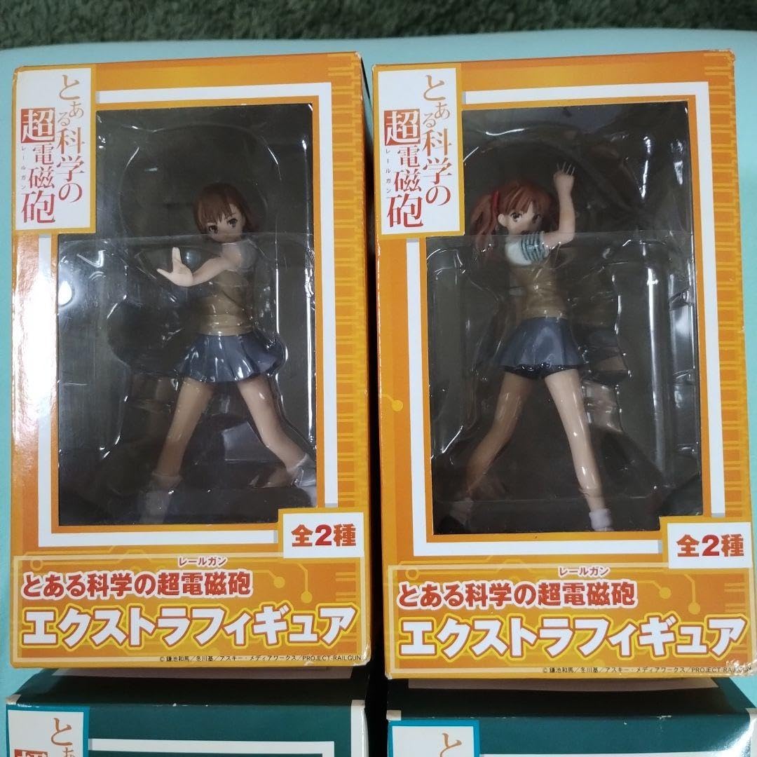 とある科学の超電磁砲　御坂美琴　白井黒子　フィギュア Amazon | とある科学の超電磁砲☆エクストラスクール水着